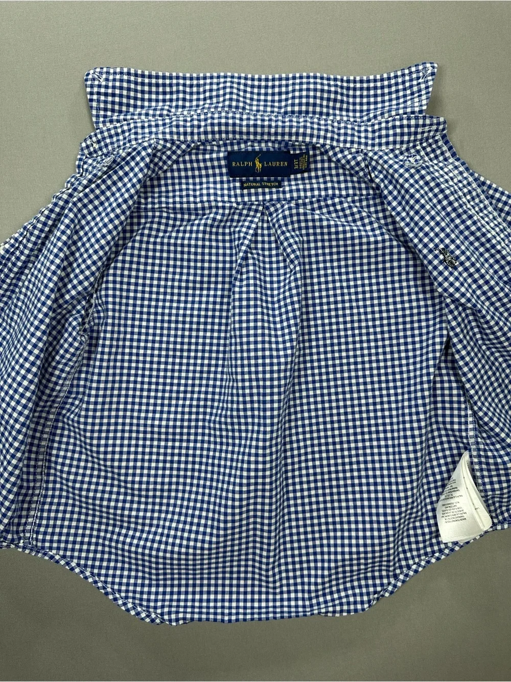 Polo Ralph Lauren Toddler Gingham Natural Stretch Button-Down Shirt - Boys 3/3T
